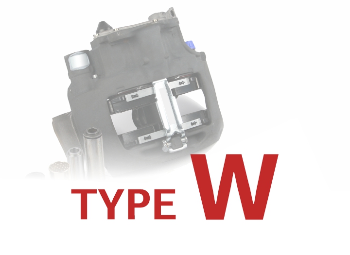 Brake caliper parts - Type W
